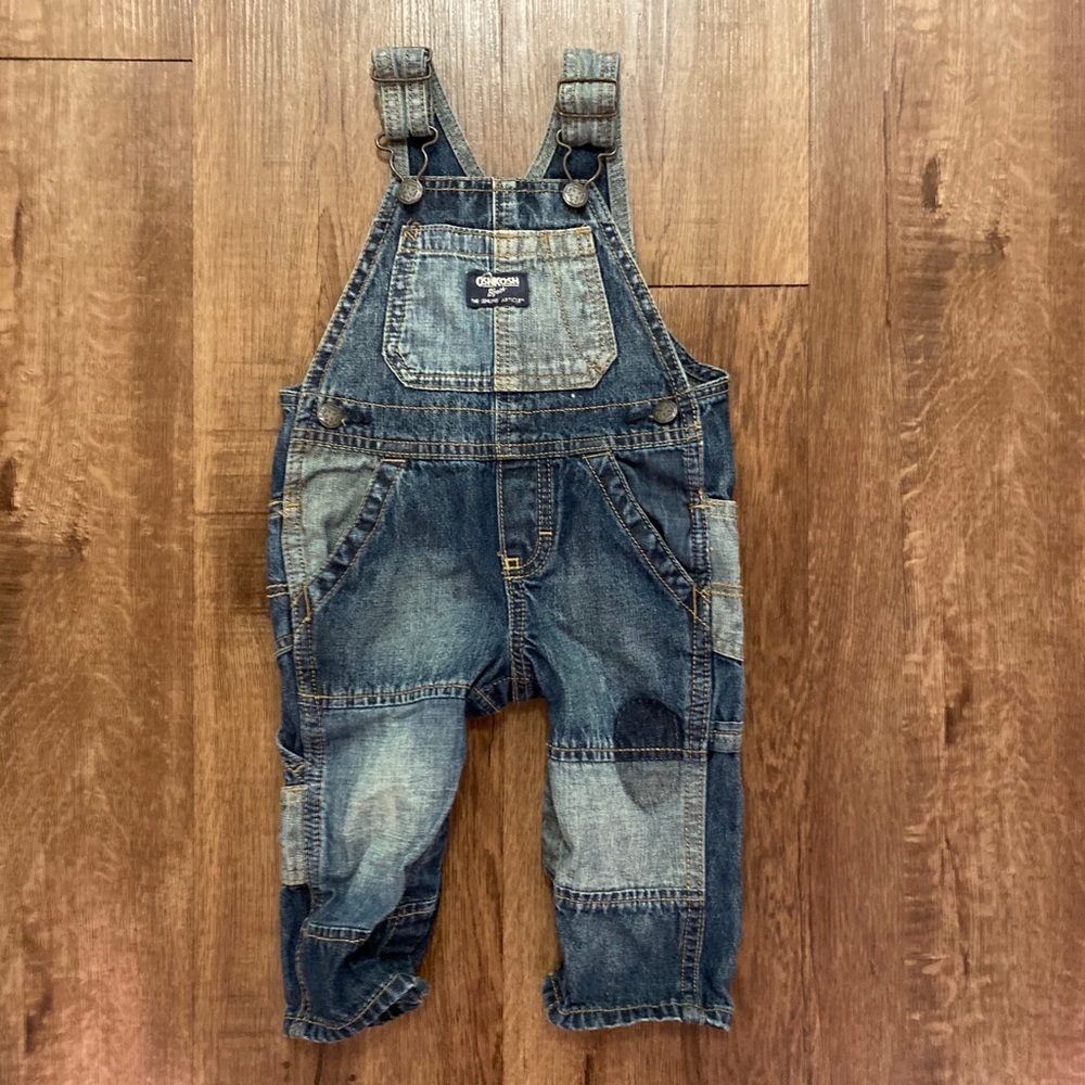 oshkosh toddler jean  overalls unisex